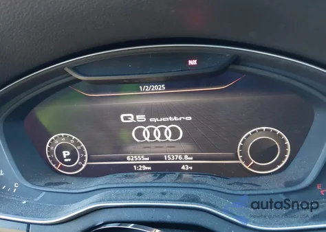 2018 Audi Q5 2.0T Premium z USA, uszkodzony, nr VIN WA1BNAFY9J2085434